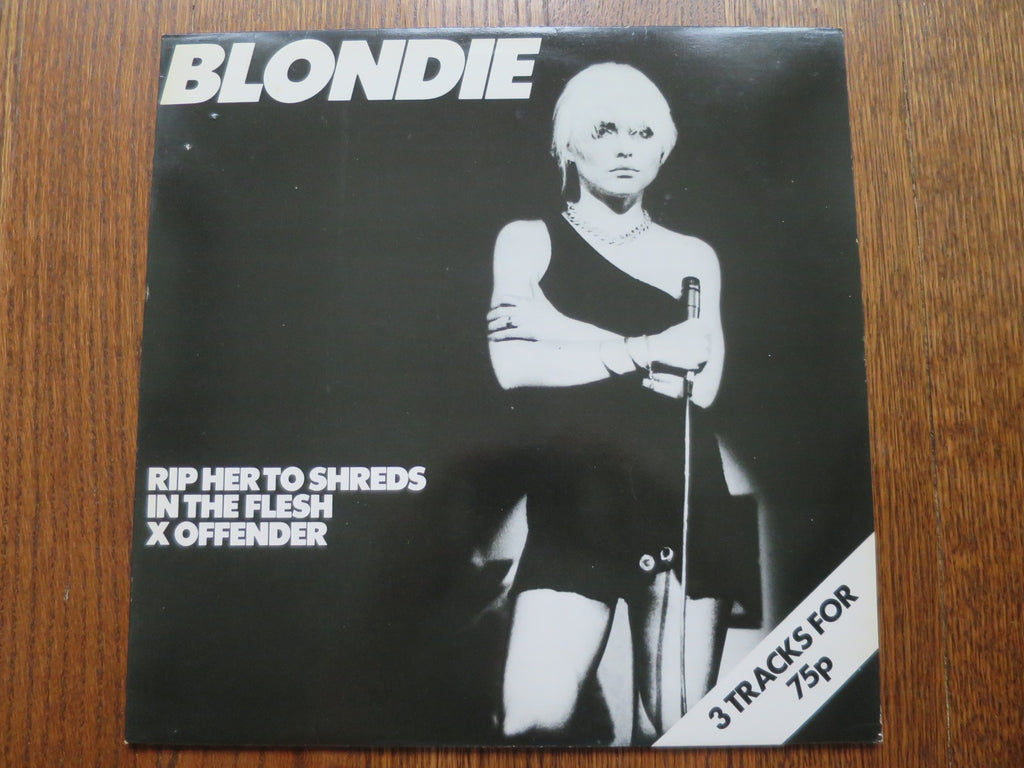 Blondie - Rip Her To Shreds 12" - LP UK Vinyl Album Record Cover