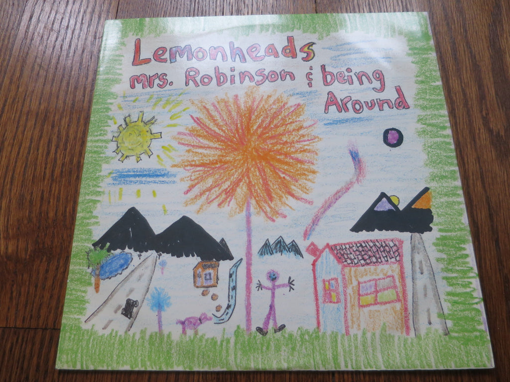 Lemonheads - Mrs. Robinson & Being Around 10" - LP UK Vinyl Album Record Cover