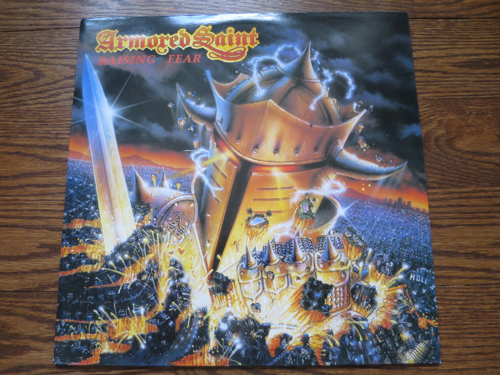 Armored Saint - Raising Fear - LP UK Vinyl Album Record Cover