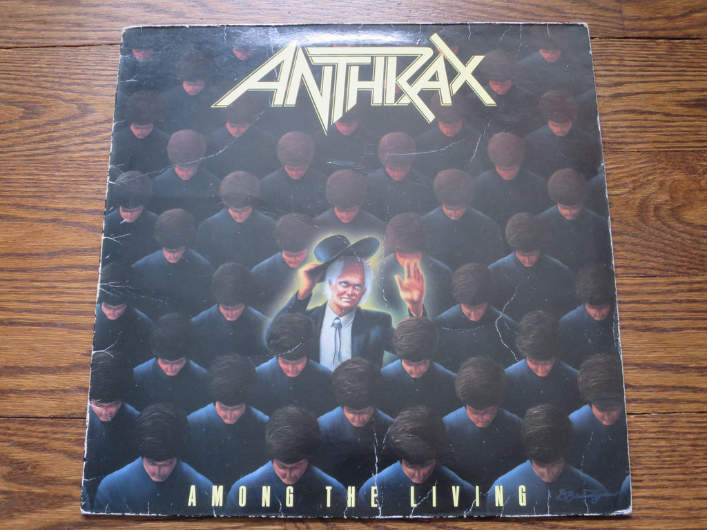 Anthrax - Among The Living - LP UK Vinyl Album Record Cover