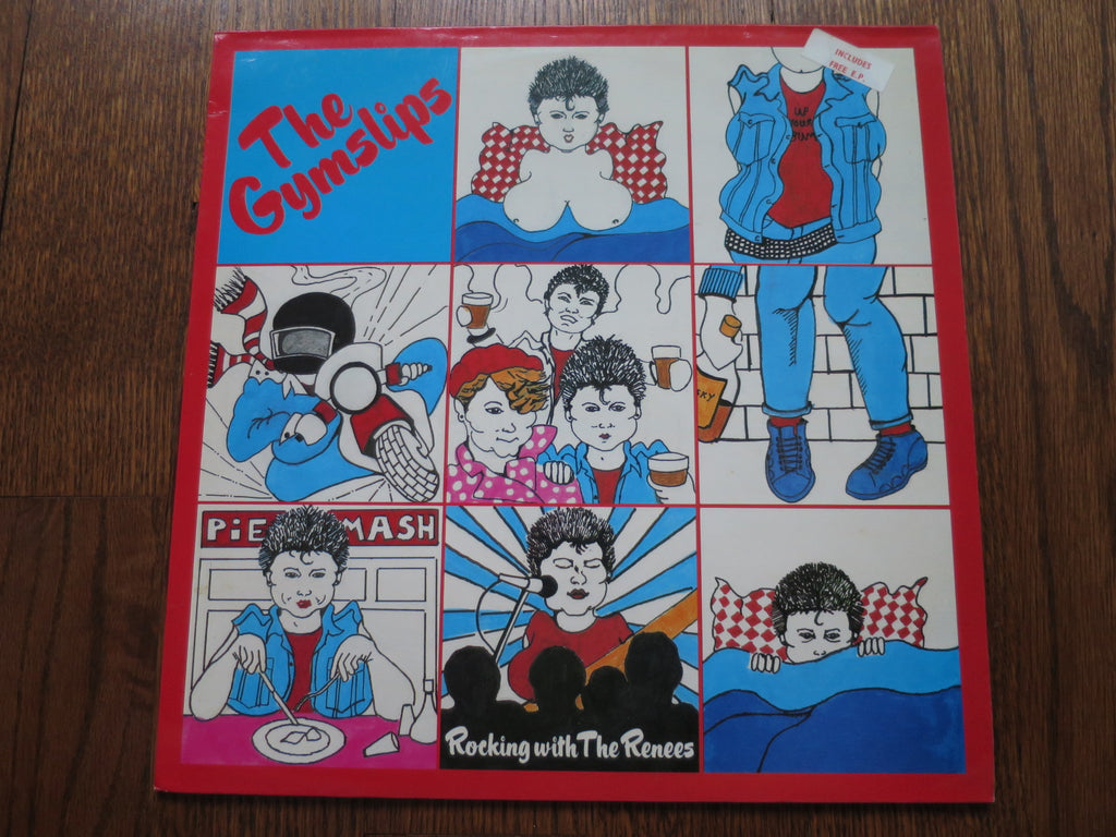 The Gymslips - Rocking With The Renees - LP UK Vinyl Album Record Cover