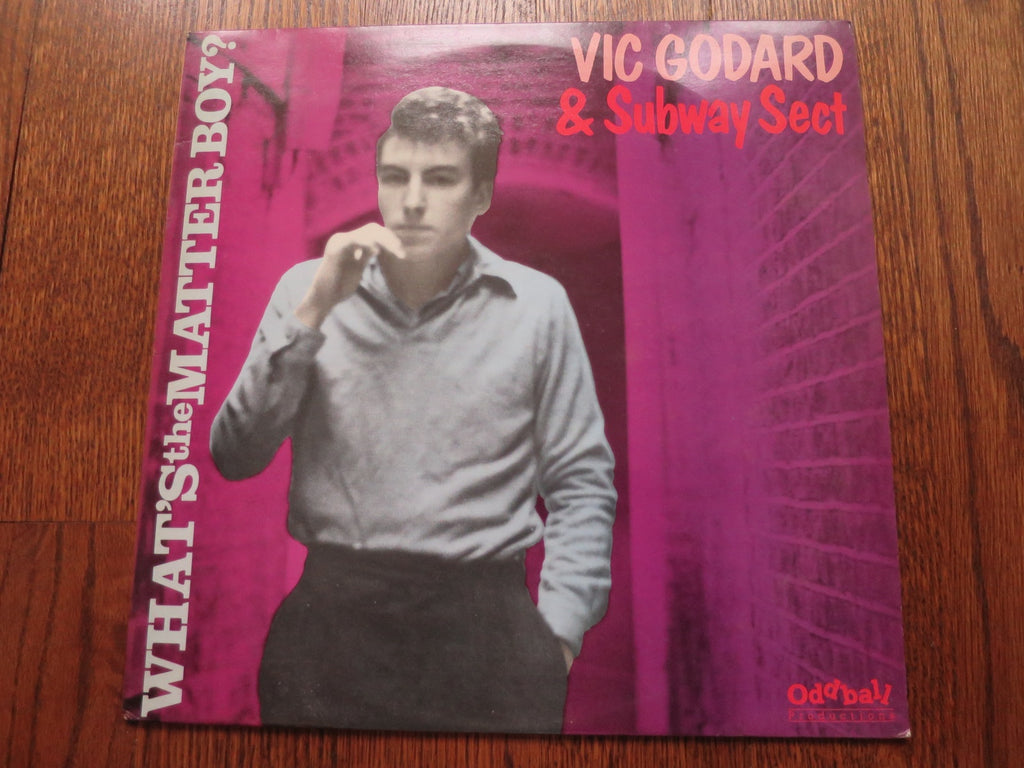 Vic Godard & Subway Sect - What's The Matter Boy? - LP UK Vinyl Album Record Cover
