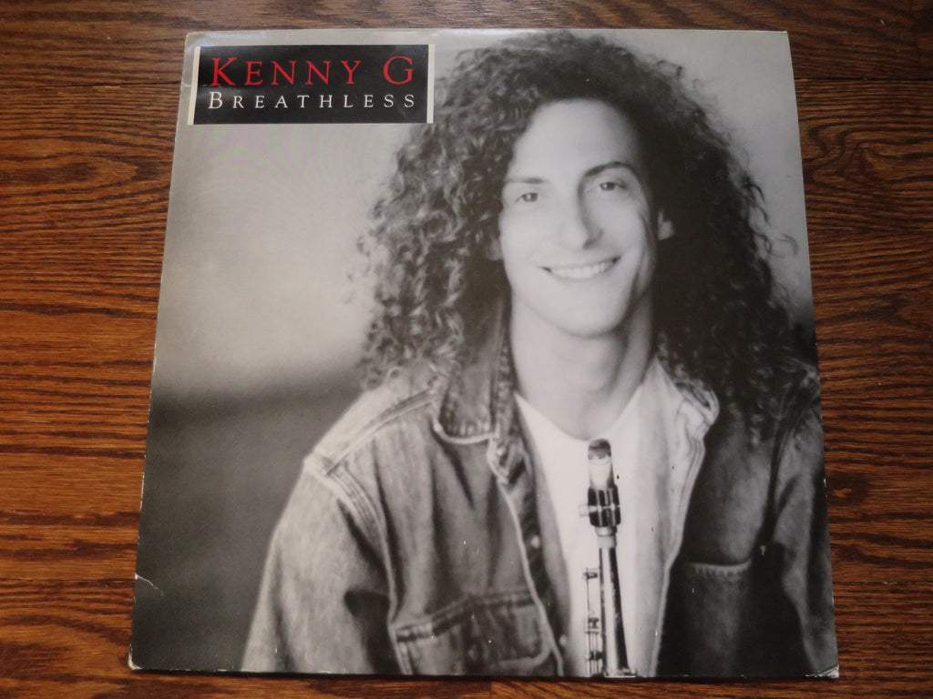 Kenny G - Breathless - LP UK Vinyl Album Record Cover