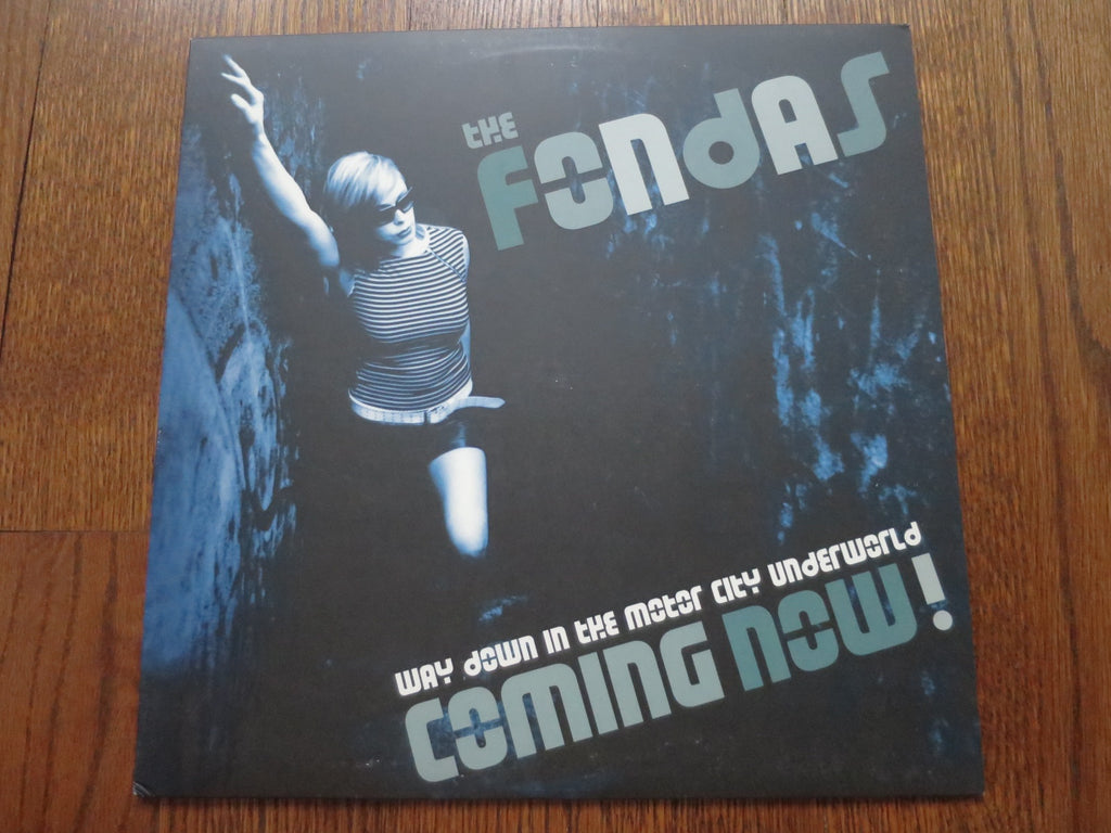 The Fondas - Way Down In The Motor City Underworld Coming Now! - LP UK Vinyl Album Record Cover