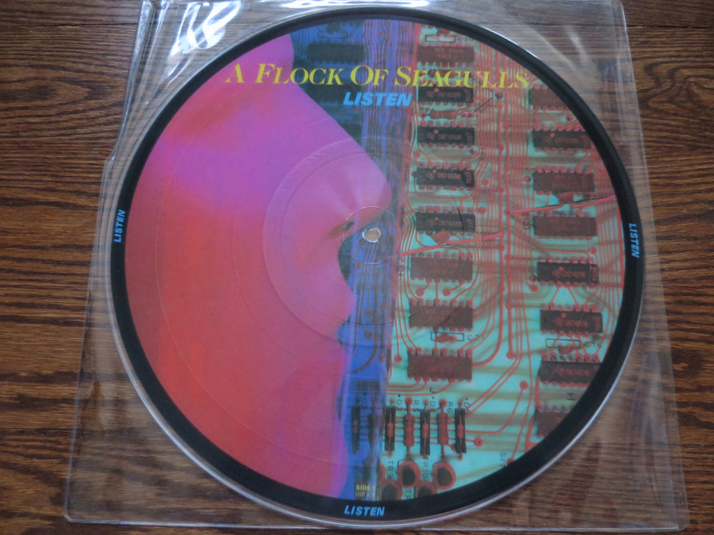 A Flock Of Seagulls - Listen (picture disc) - LP UK Vinyl Album Record Cover