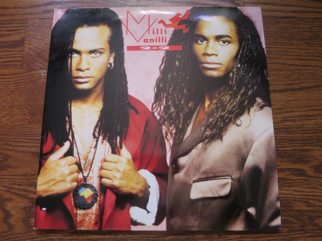 Milli Vanilli - 2 x 2 - LP UK Vinyl Album Record Cover