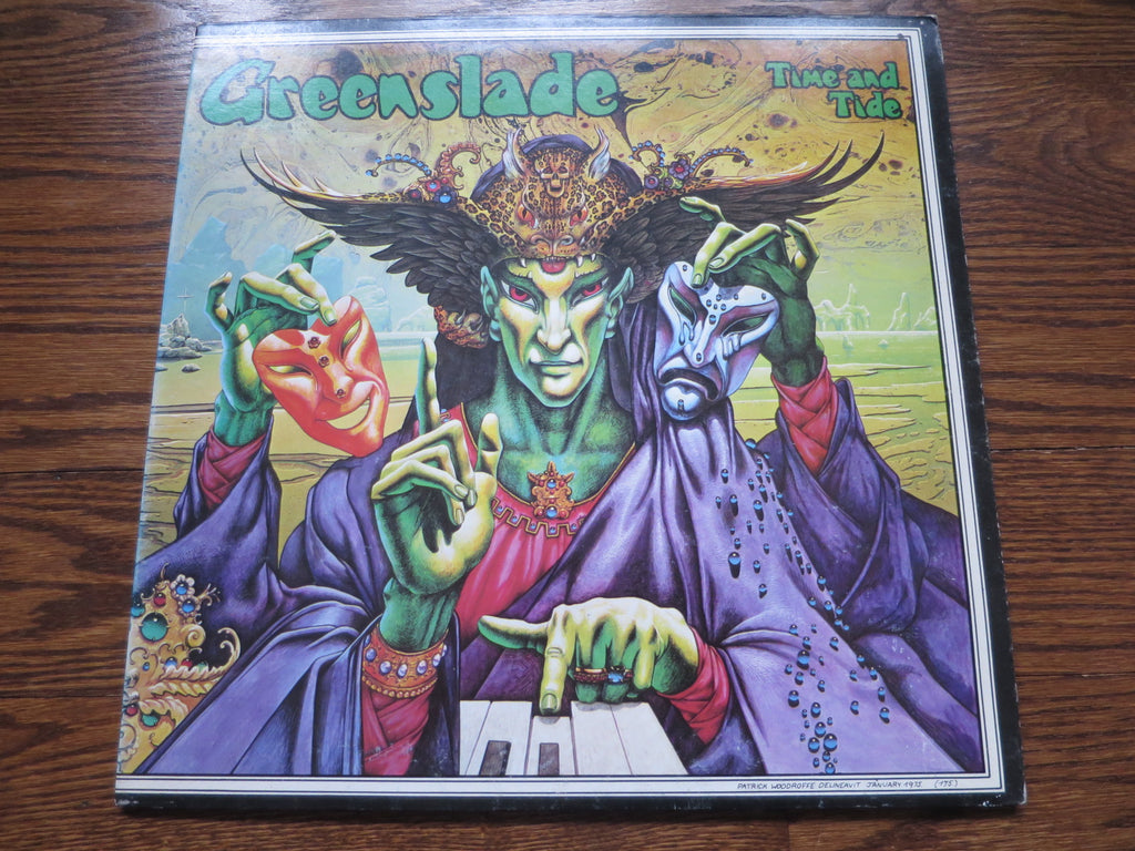 Greenslade - Time And Tide - LP UK Vinyl Album Record Cover