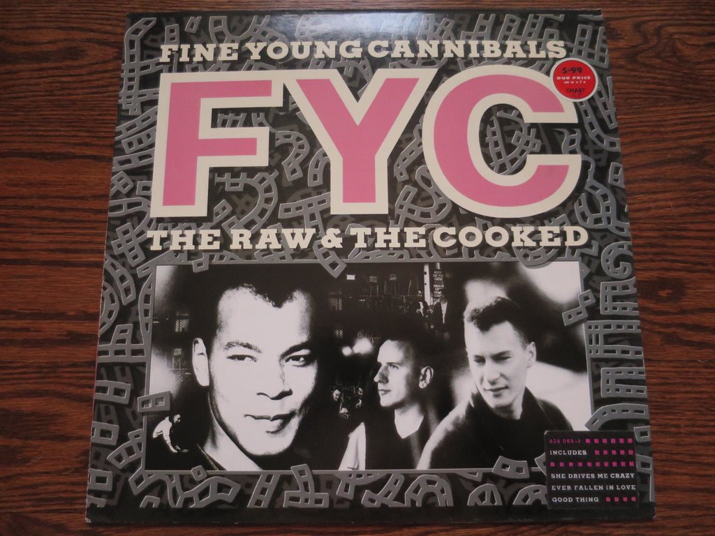 Fine Young Cannibals - The Raw & The Cooked 2two - LP UK Vinyl Album Record Cover