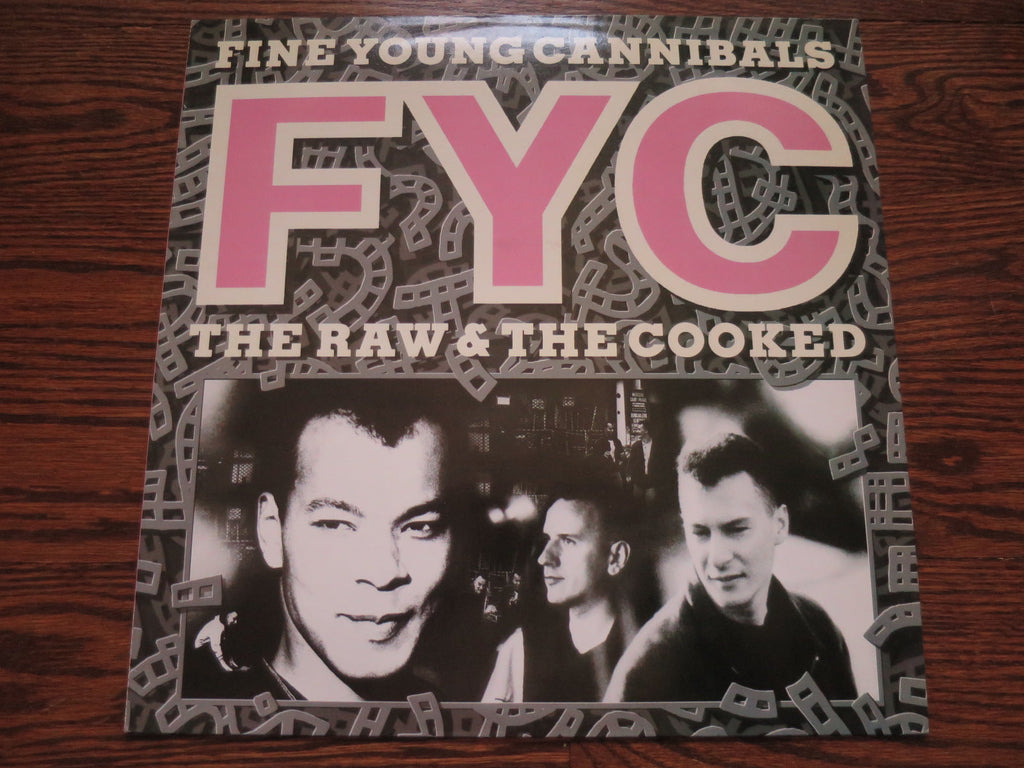 Fine Young Cannibals - The Raw & The Cooked - LP UK Vinyl Album Record Cover