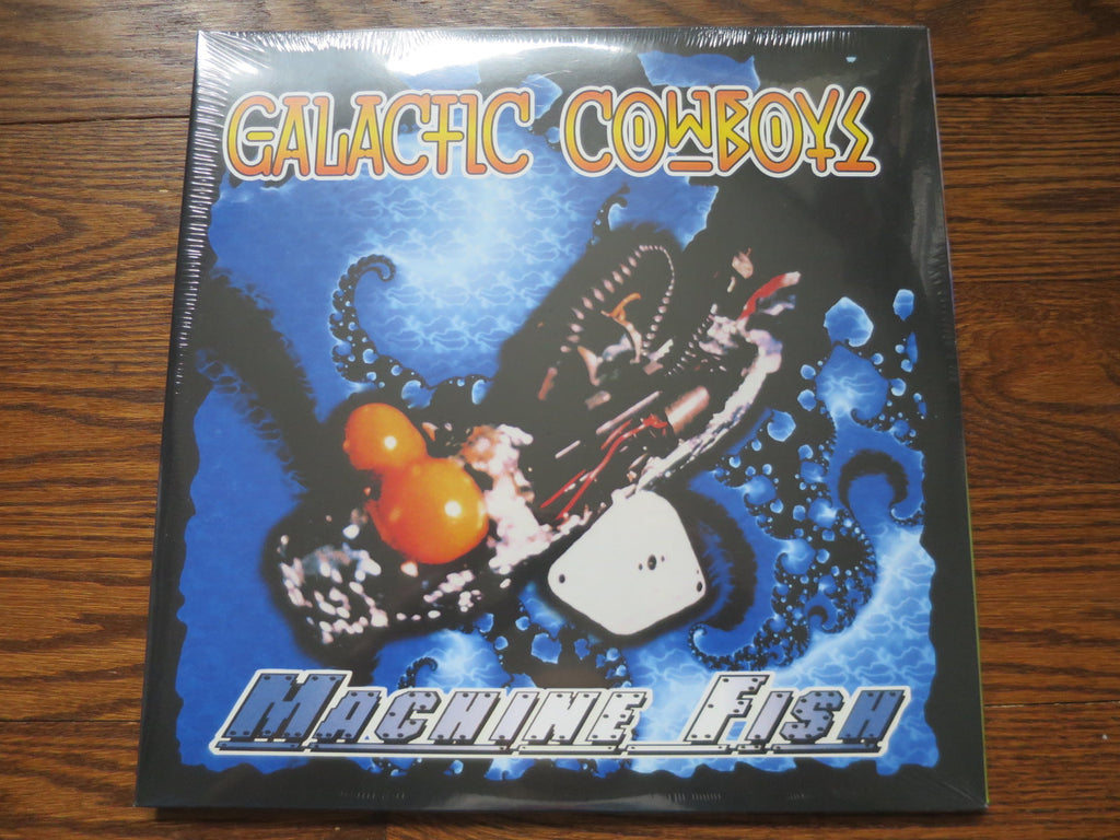Galactic Cowboys - Machine Fish - LP UK Vinyl Album Record Cover