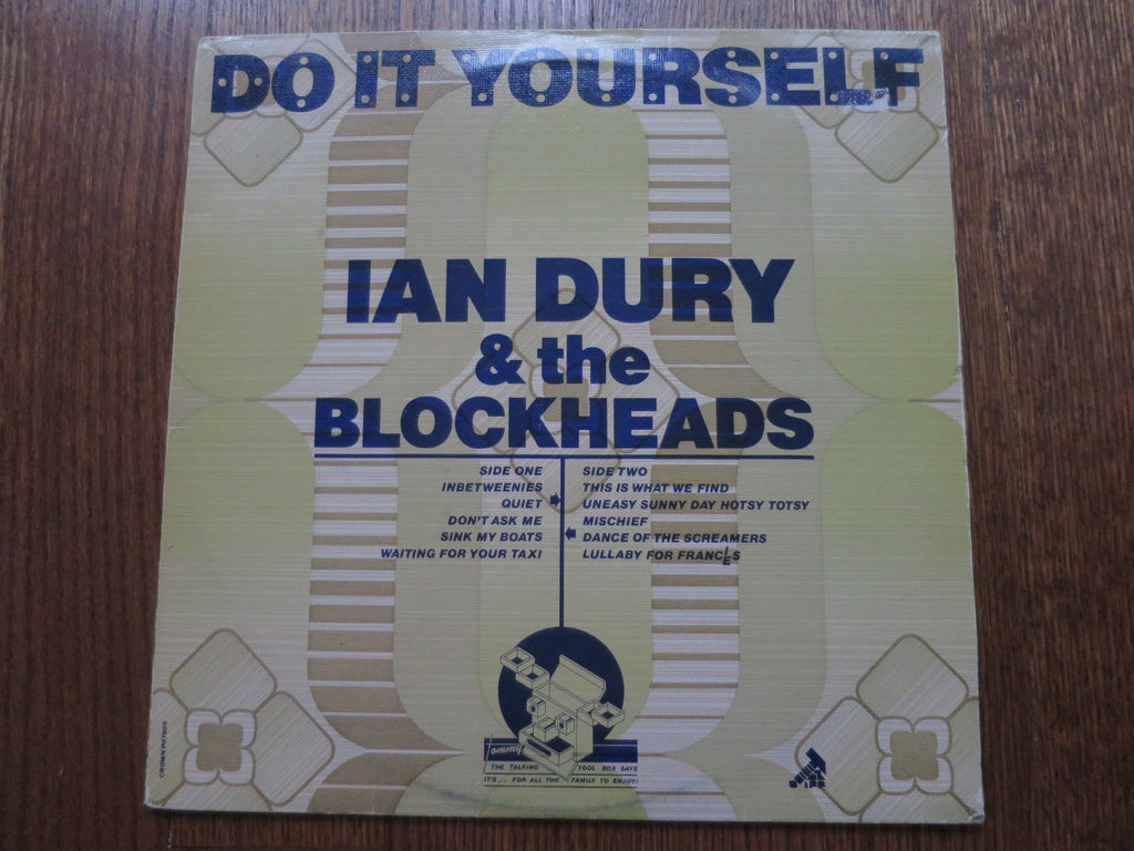 Ian Dury & The Blockheads - Do It Yourself - LP UK Vinyl Album Record Cover