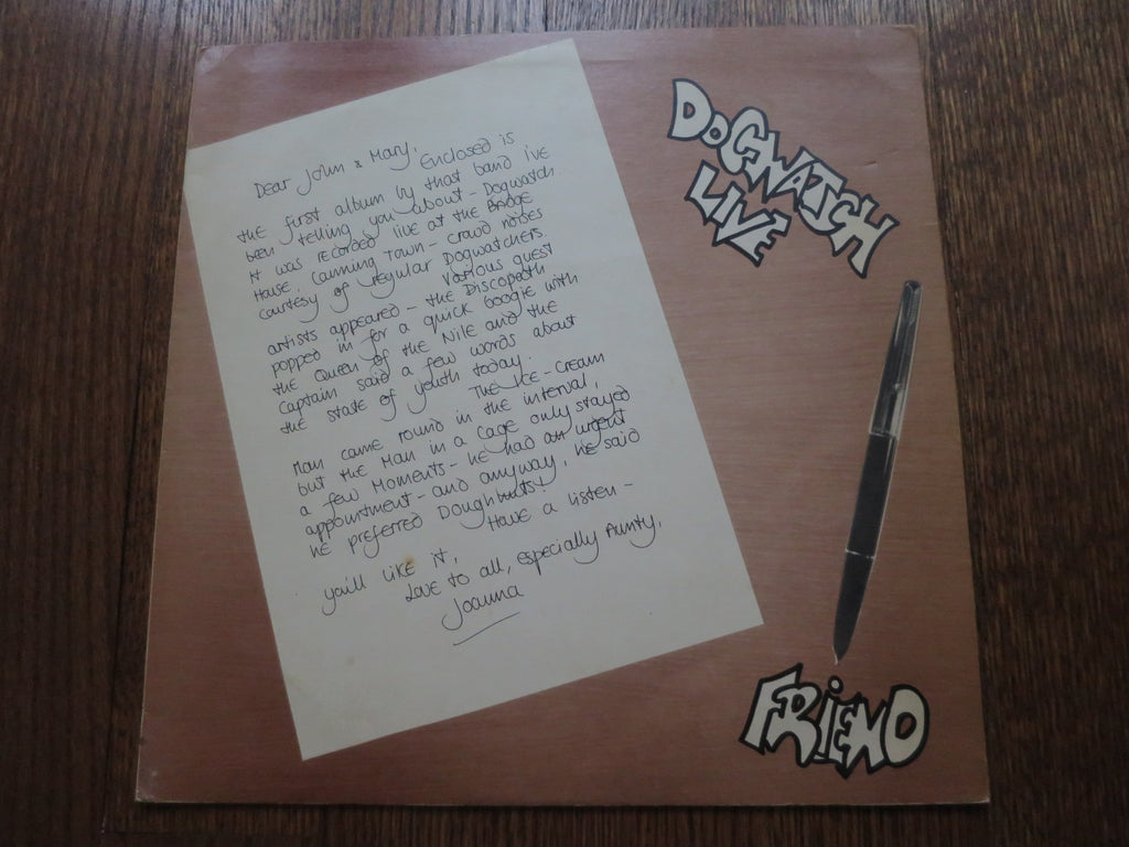 Dogwatch - Live Penfriend - LP UK Vinyl Album Record Cover