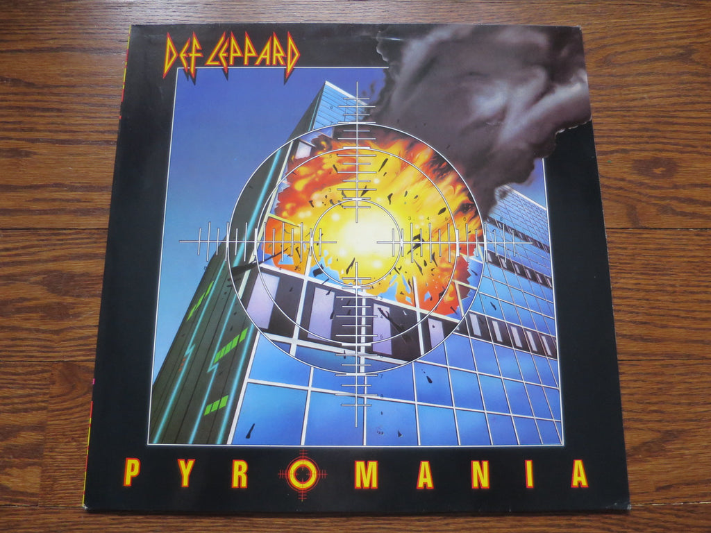 Def Leppard - Pyromania - LP UK Vinyl Album Record Cover
