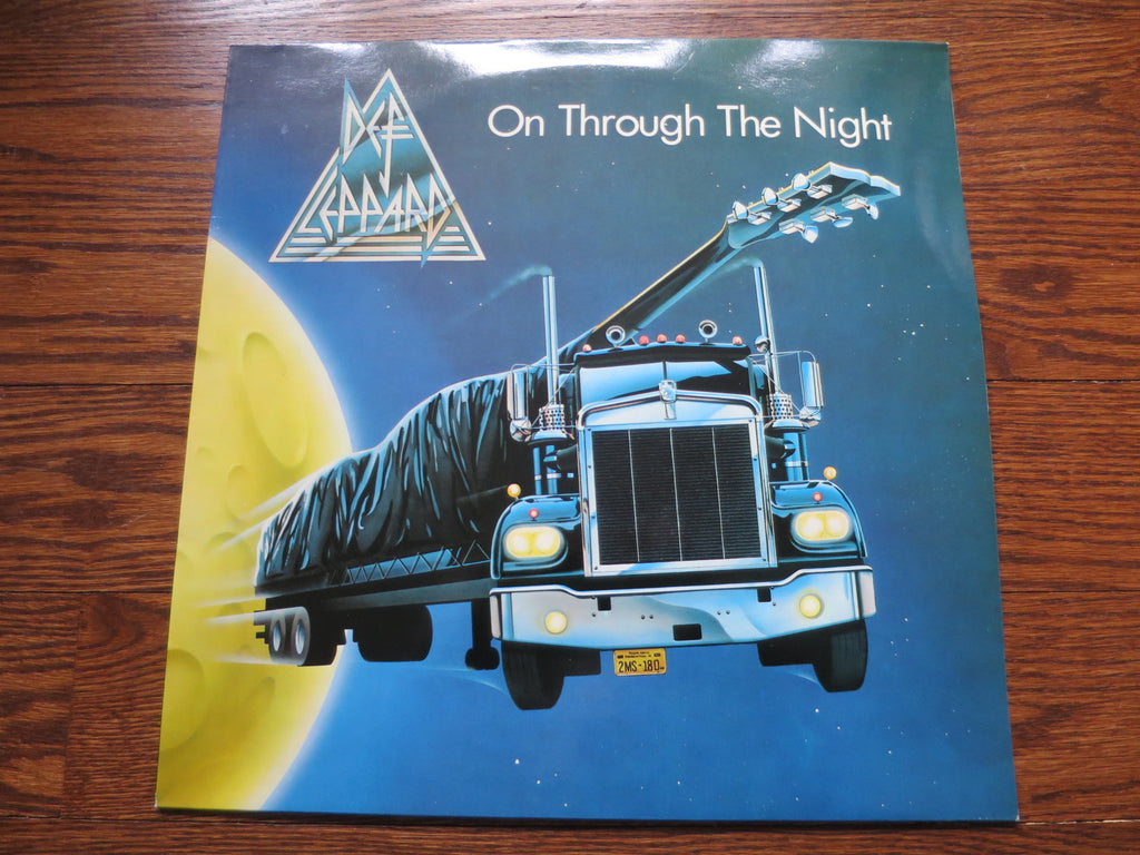 Def Leppard - On Through The Night 3three - LP UK Vinyl Album Record Cover