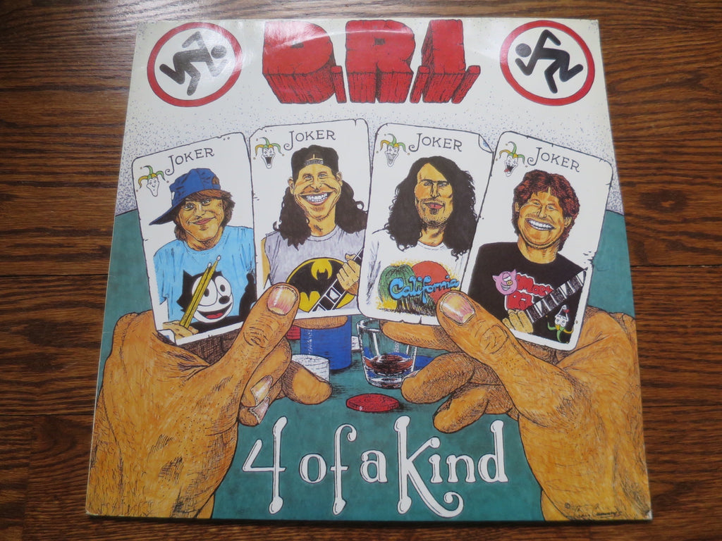 D.RI. - 4 Of A Kind - LP UK Vinyl Album Record Cover