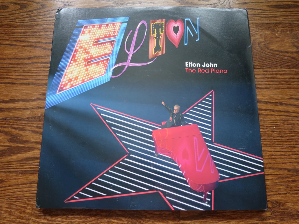 Elton John - The Red Piano - LP UK Vinyl Album Record Cover