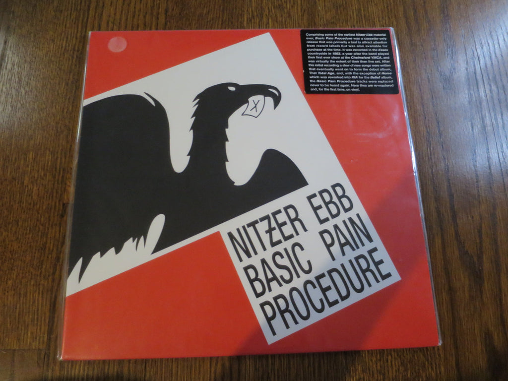 Nitzer Ebb - Basic Pain Procedure - LP UK Vinyl Album Record Cover