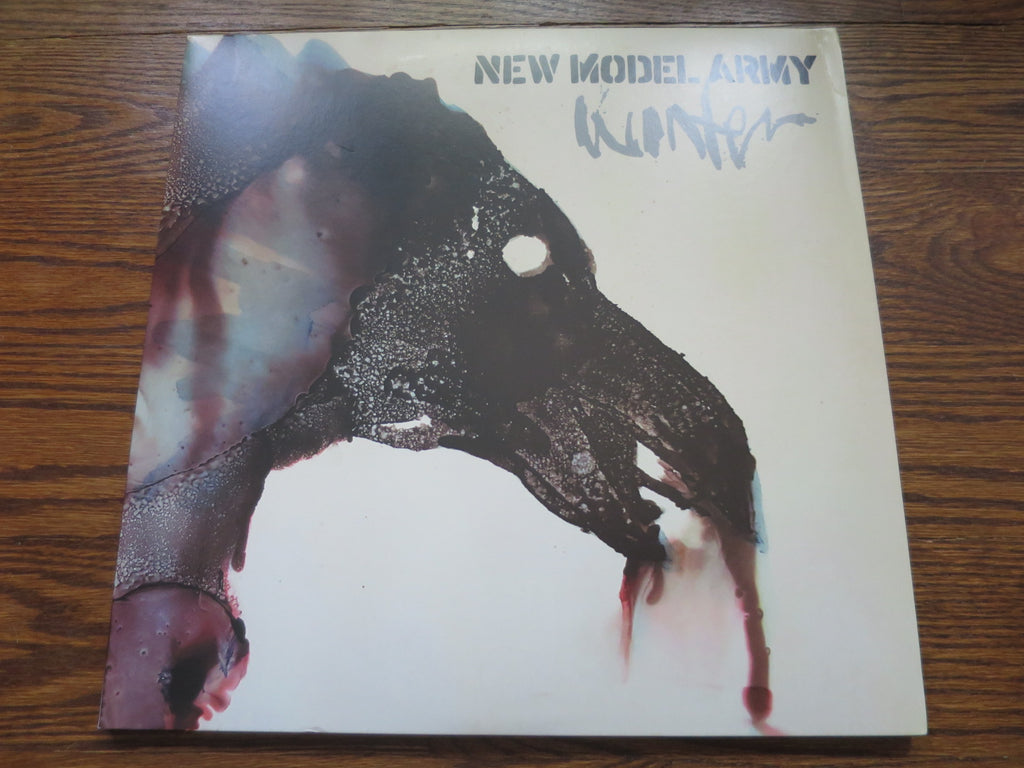 New Model Army - Winter (signed) - LP UK Vinyl Album Record Cover