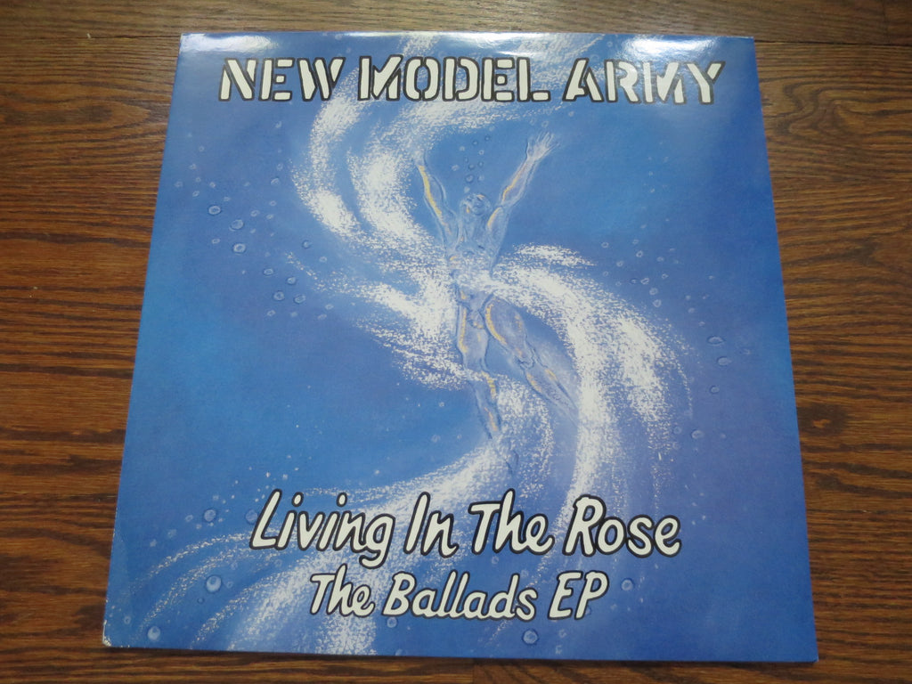 New Model Army - Living In The Rose - The Ballads EP - LP UK Vinyl Album Record Cover
