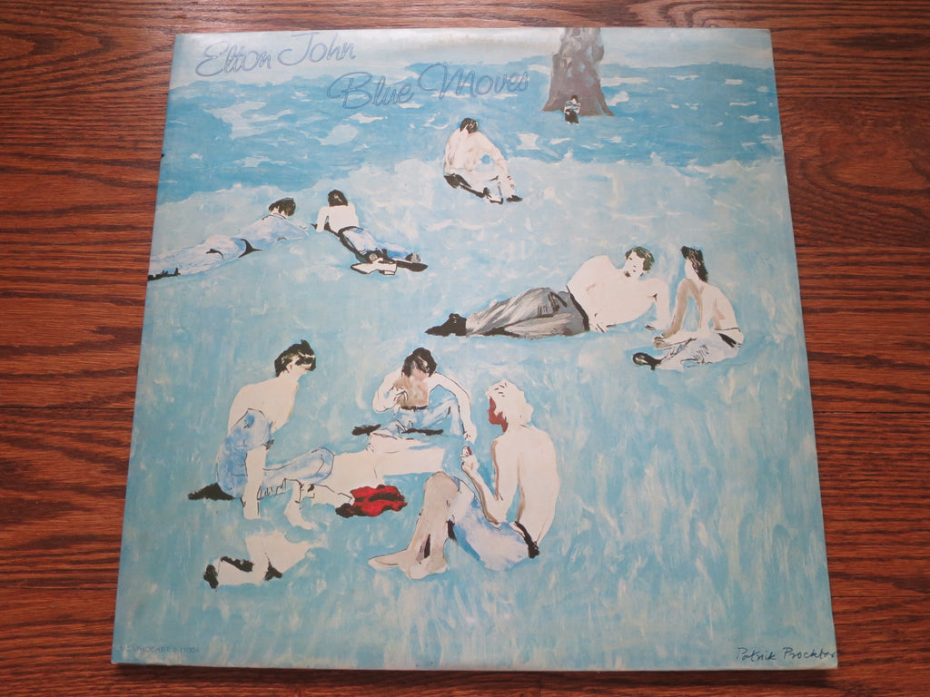 Elton John - Blue Moves 2two - LP UK Vinyl Album Record Cover