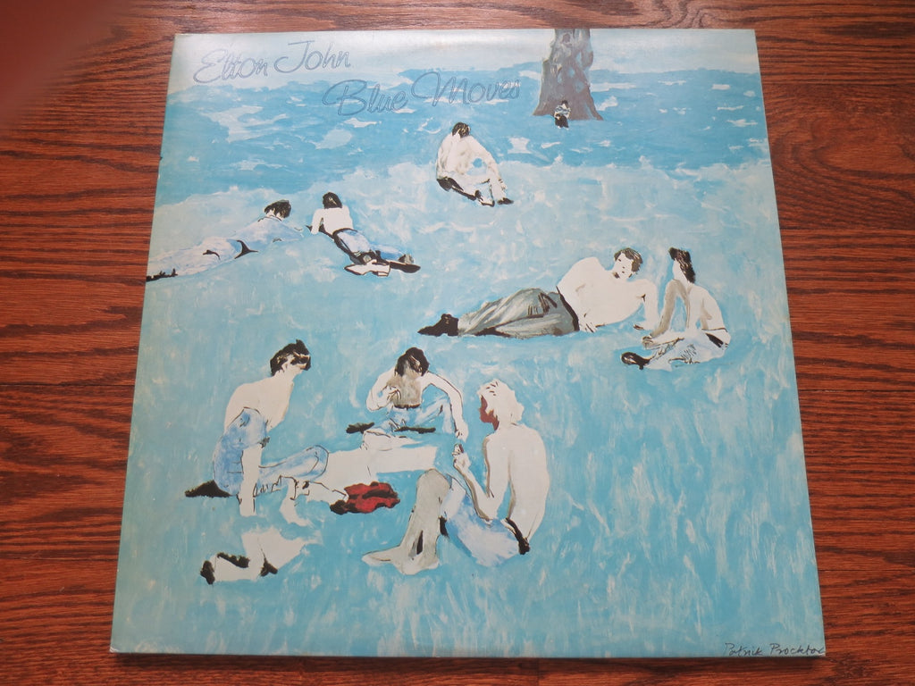 Elton John - Blue Moves - LP UK Vinyl Album Record Cover