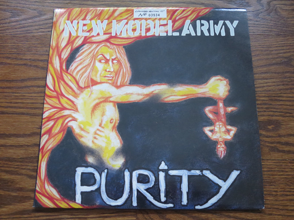 New Model Army - Purity 10" - LP UK Vinyl Album Record Cover