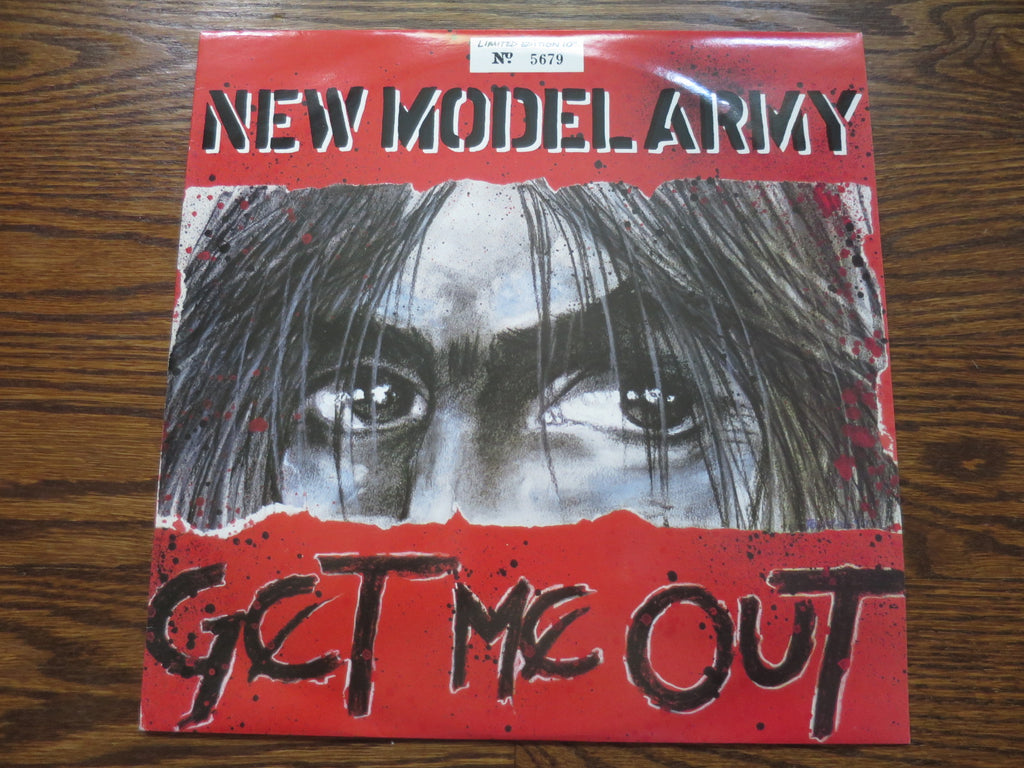New Model Army - Get Me Out 10" - LP UK Vinyl Album Record Cover