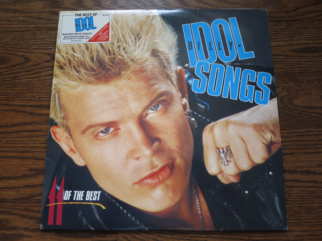 Billy Idol - Songs - 11 Of The Best - LP UK Vinyl Album Record Cover