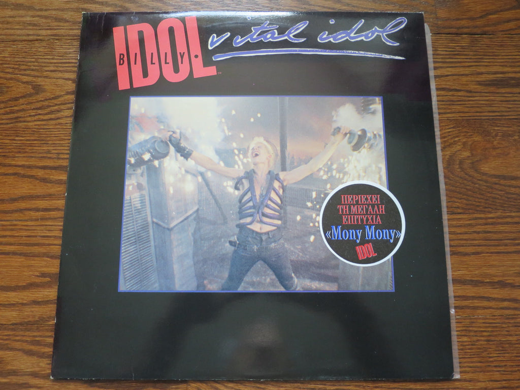 Billy Idol - Vital Idol - LP UK Vinyl Album Record Cover