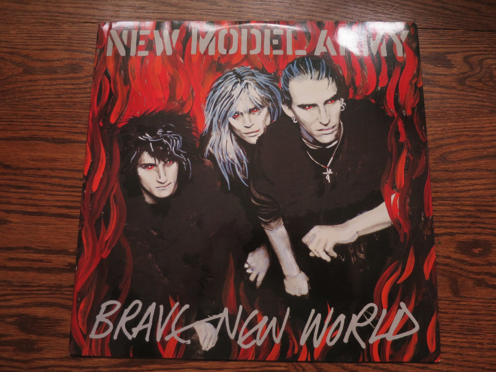 New Model Army - Brave New World double 12" - LP UK Vinyl Album Record Cover