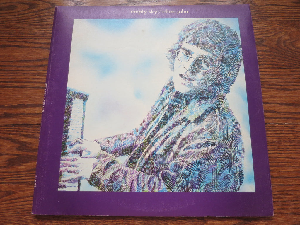 Elton John - Empty Sky - LP UK Vinyl Album Record Cover