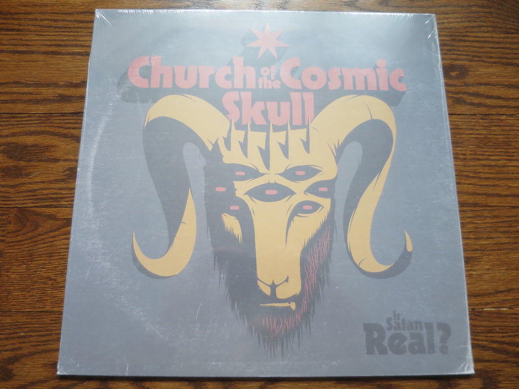 Churh Of The Cosmic Skull - Is Satan Real? - LP UK Vinyl Album Record Cover