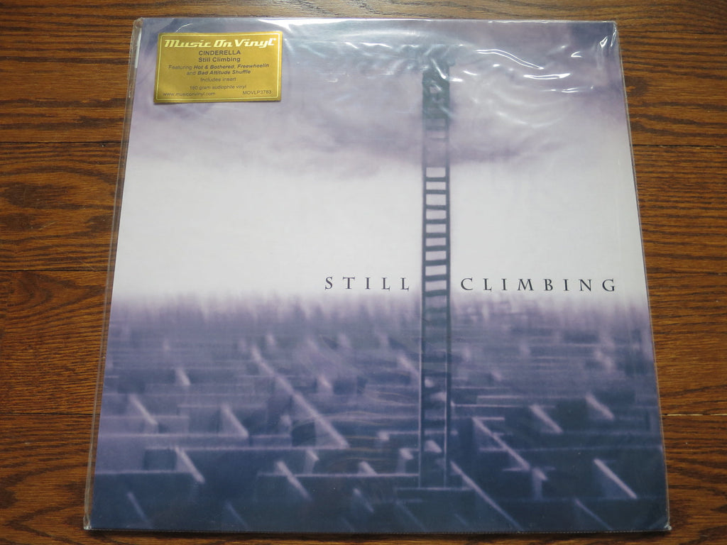 Cinderella - Still Climbing - LP UK Vinyl Album Record Cover