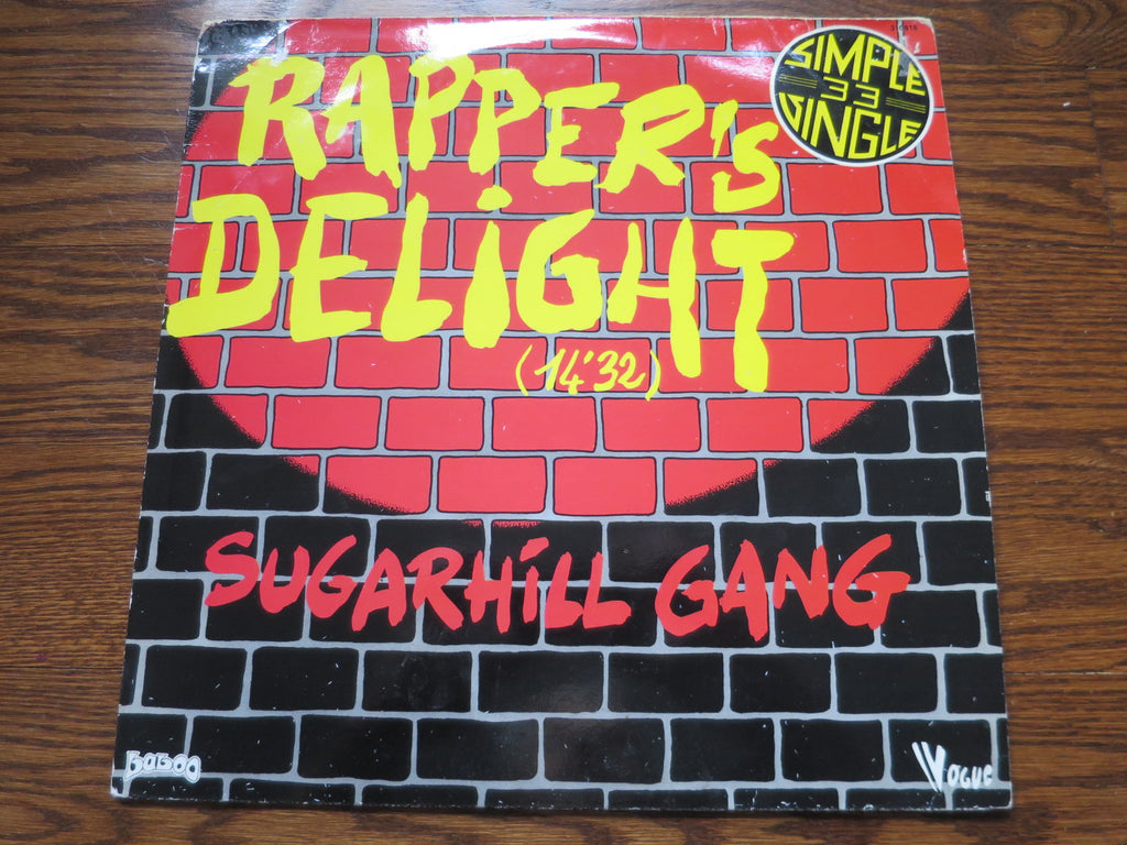 Sugarhill Gang - Rapper's Delight - LP UK Vinyl Album Record Cover