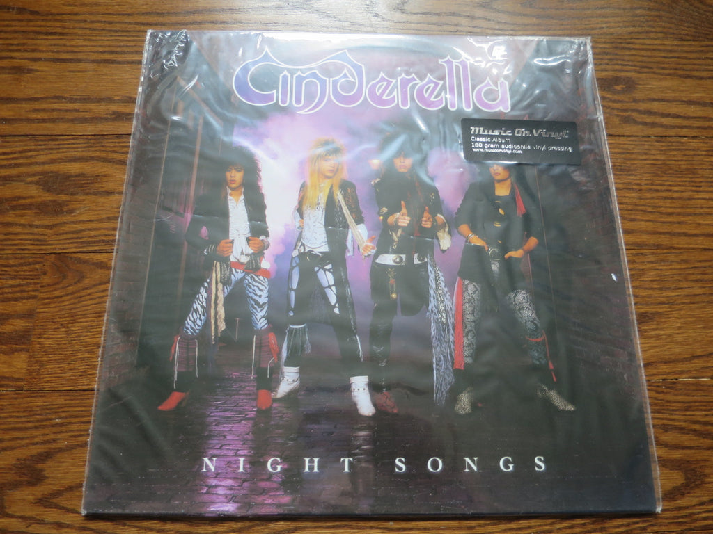 Cinderella - Night Songs - LP UK Vinyl Album Record Cover