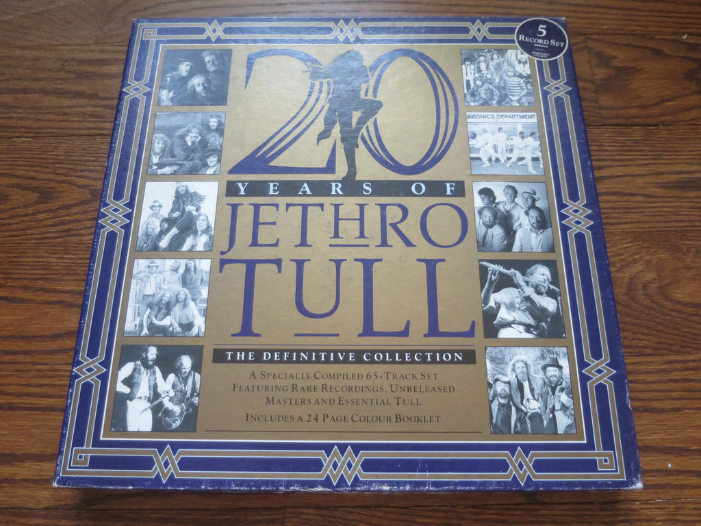 Jethro Tull - 20 Years of Jethro Tull - The Definitive Collection - LP UK Vinyl Album Record Cover