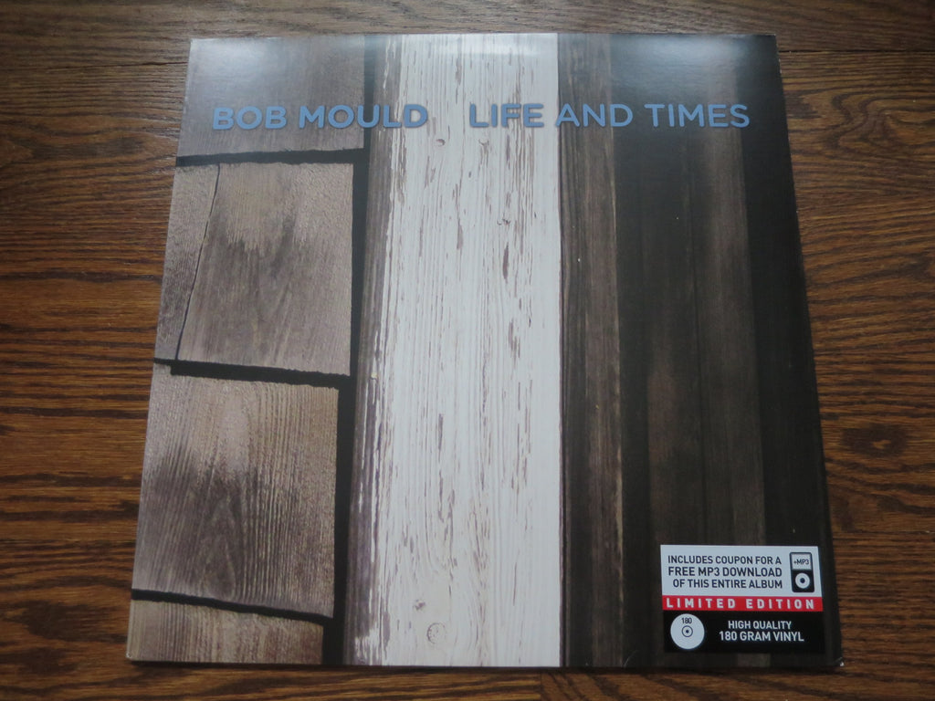 Bob Mould - Life And Times - LP UK Vinyl Album Record Cover