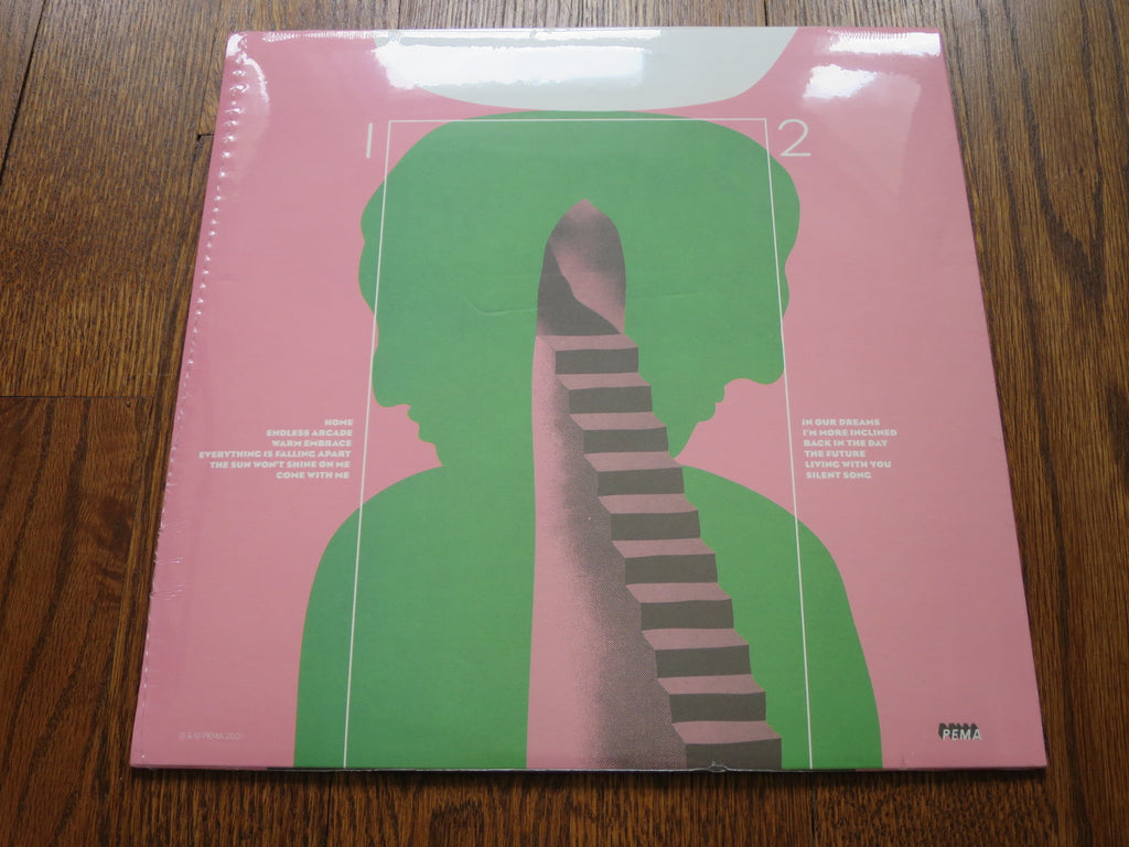 Teenage Fanclub - Endless Arcade - LP UK Vinyl Album Record Label Closeup