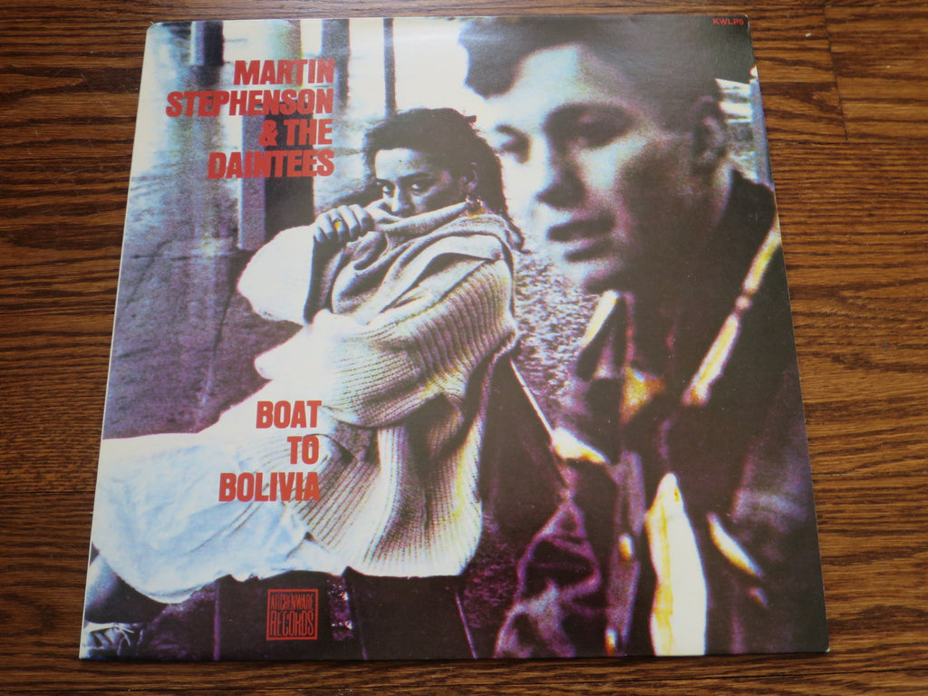 Martin Stephenson & The Daintees - Boat To Bolivia - LP UK Vinyl Album Record Cover
