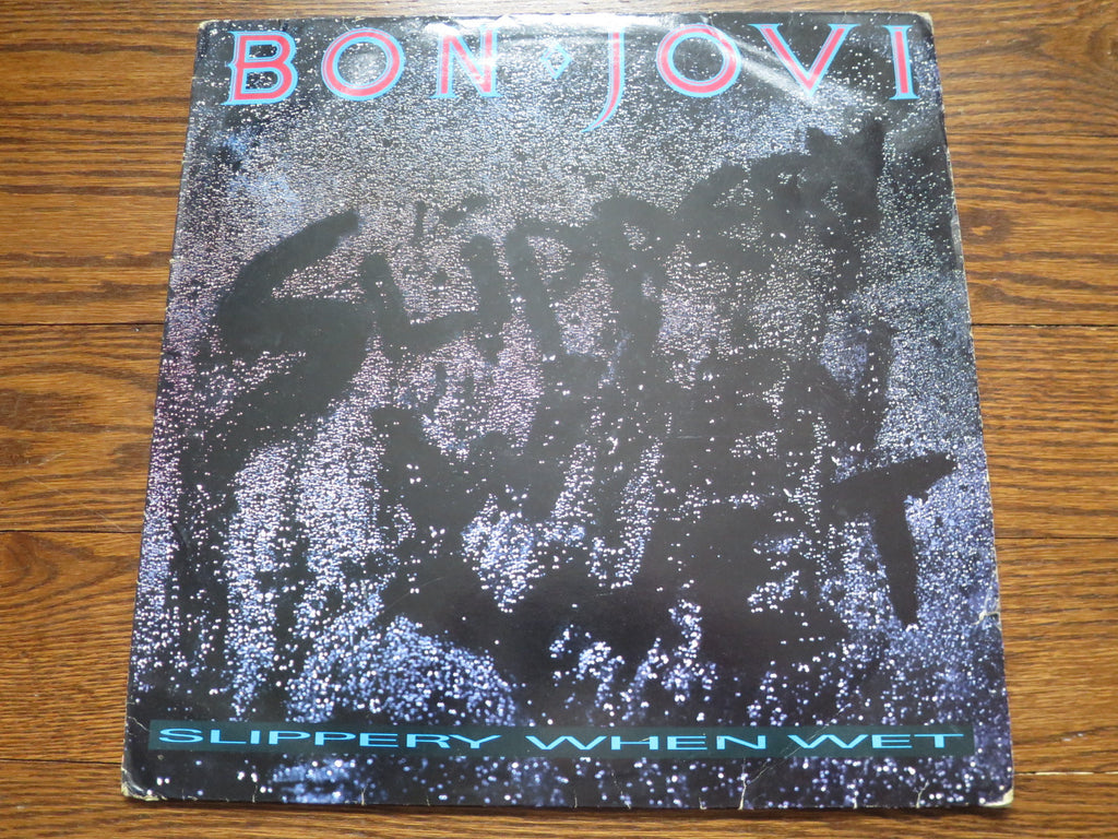 Bon Jovi - Slippery When Wet 3three - LP UK Vinyl Album Record Cover