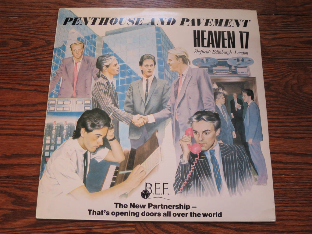 Heaven 17 - Penthouse And Pavement 2two - LP UK Vinyl Album Record Cover