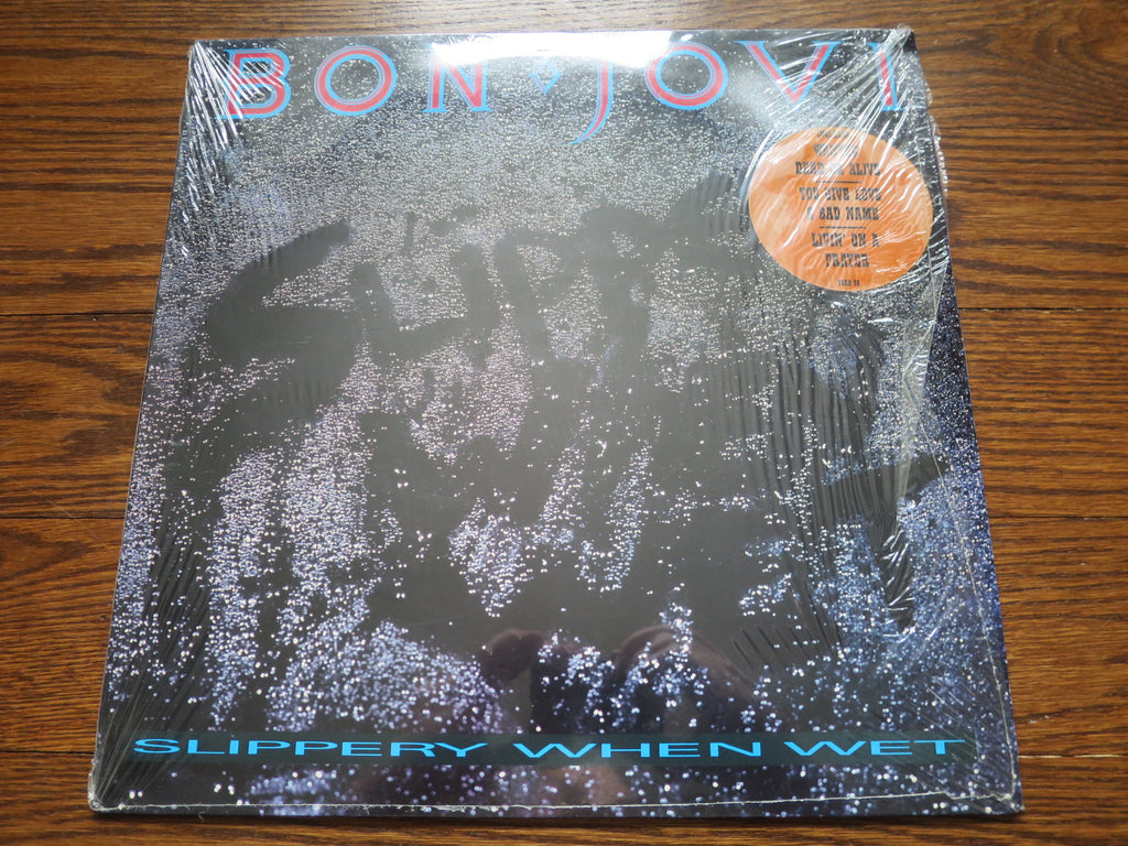 Bon Jovi - Slippery When Wet - LP UK Vinyl Album Record Cover