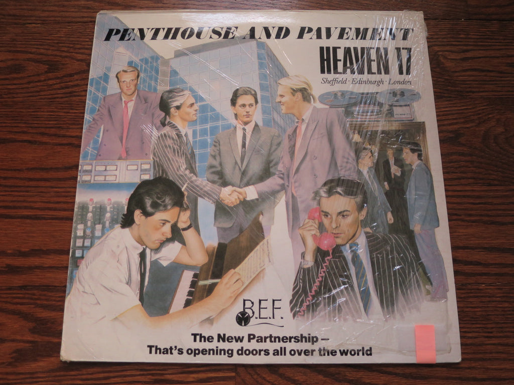 Heaven 17 - Penthouse And Pavement - LP UK Vinyl Album Record Cover