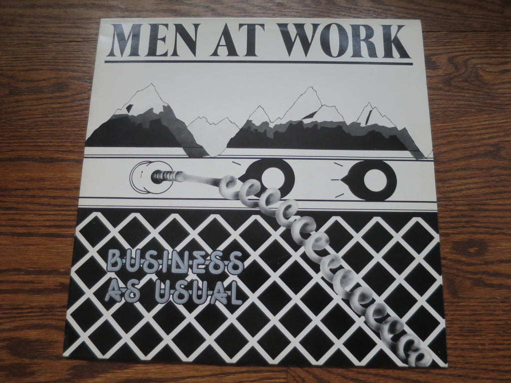 Men At Work - Business As Usual - LP UK Vinyl Album Record Cover