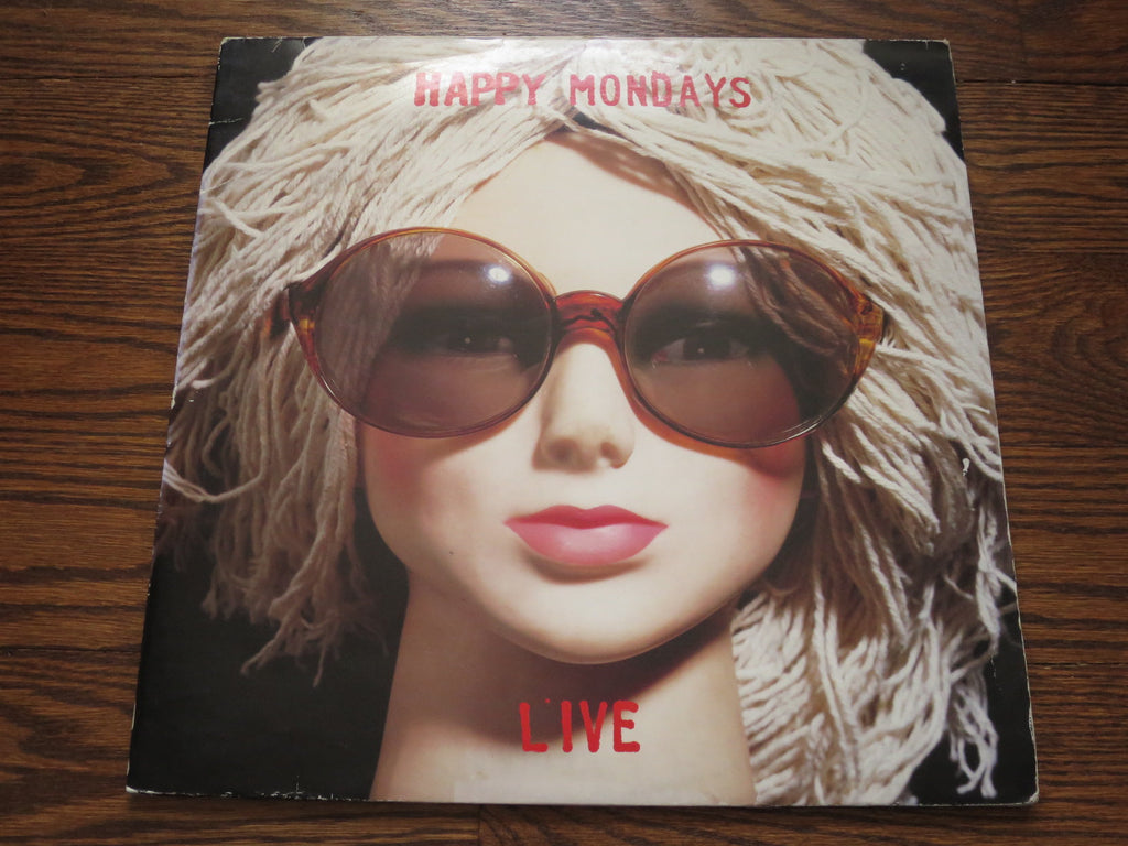 Happy Mondays - Live - LP UK Vinyl Album Record Cover