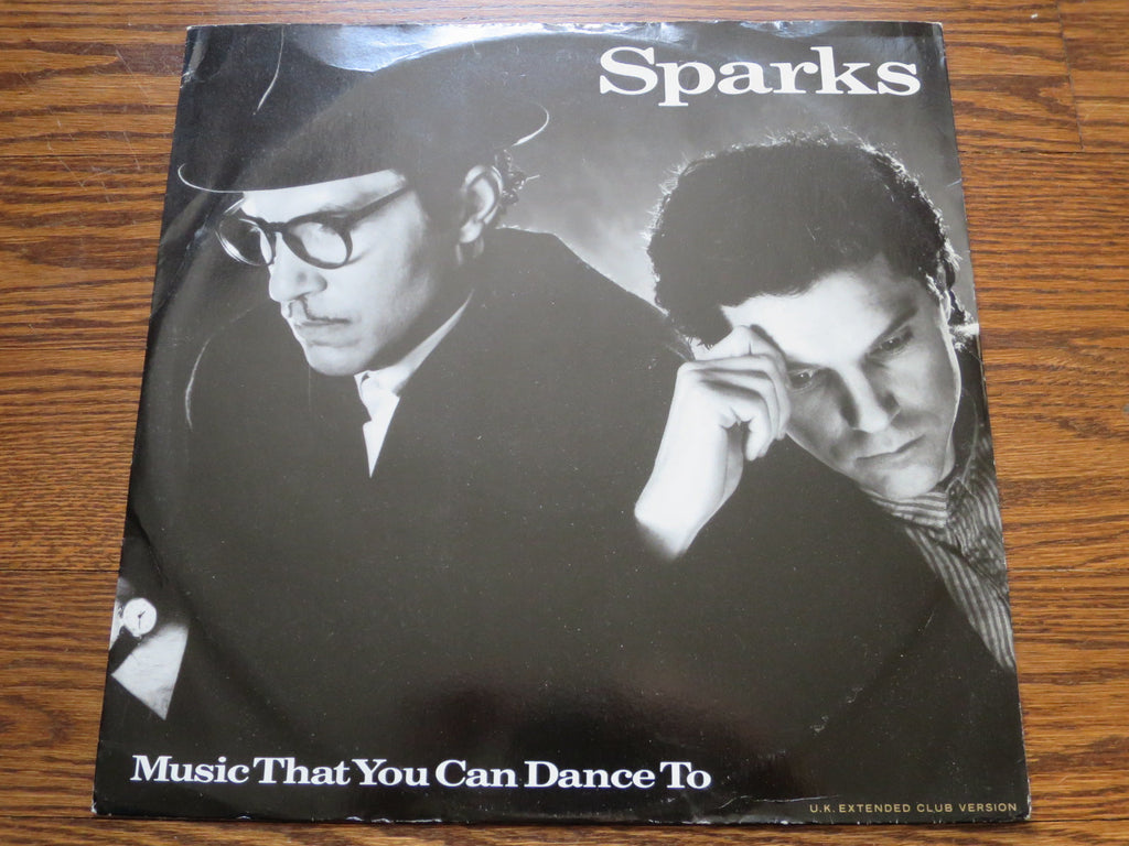 Sparks - Music That You Can Dance To 12" - LP UK Vinyl Album Record Cover