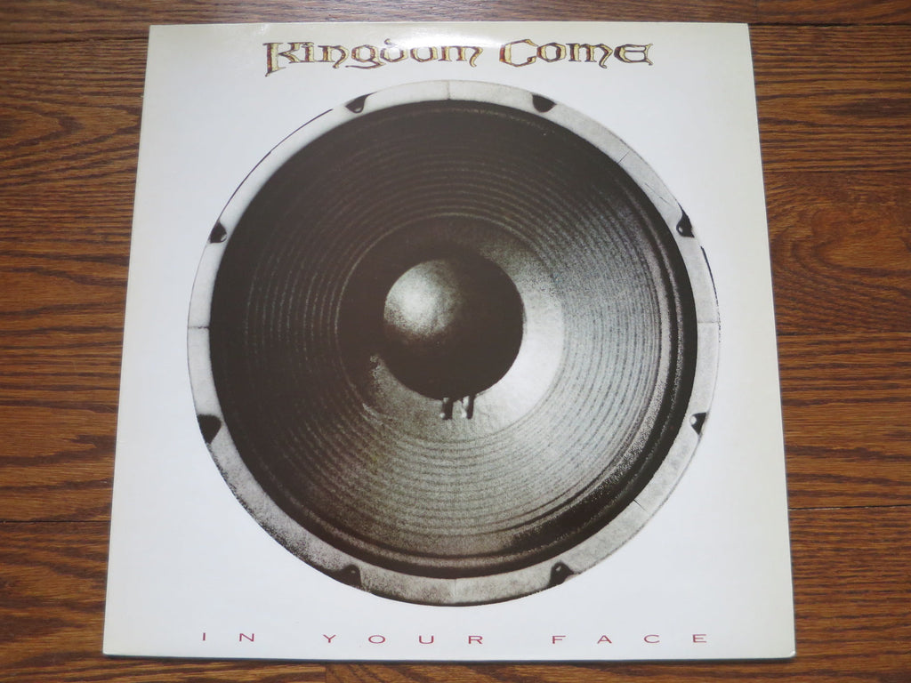 Kingdom Come - In Your Face - LP UK Vinyl Album Record Cover