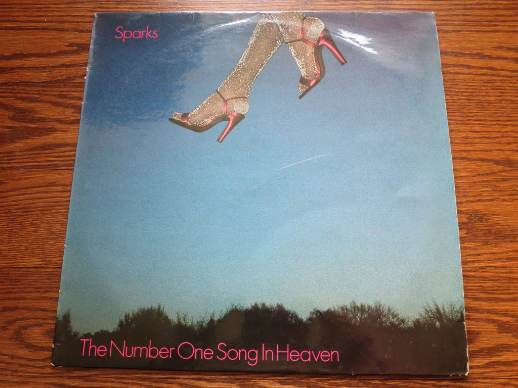 Sparks - The Number One Song In Heaven 12" (blue vinyl) - LP UK Vinyl Album Record Cover