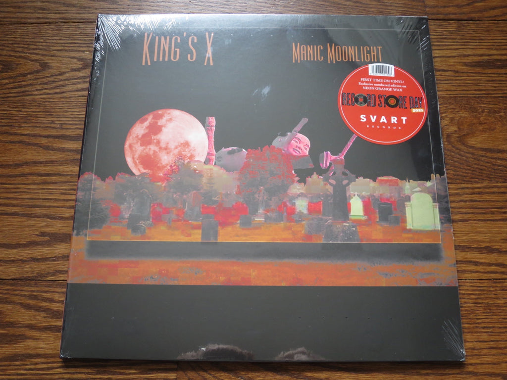 King's X - Manic Moonlight - LP UK Vinyl Album Record Cover