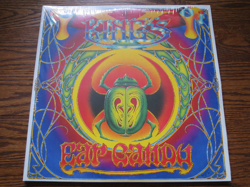 King's X - Ear Candy - LP UK Vinyl Album Record Cover